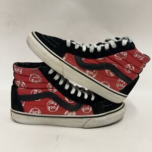 VANS x Supreme SK8-Hi F*ck Em “Red Black”